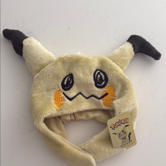 Pokemon Mimikyu Plush Hat - UNISEX FREE SIZE - Picture 1 of 4